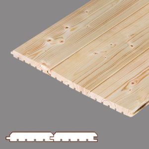 Profilholz Nut und Feder (Fase) 19x150 mm - nordische Fichte
